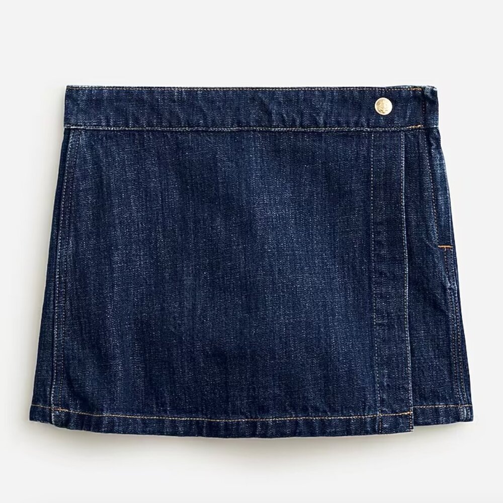 J.Crew Denim skort in Rinse wash - size 2 - item CA359